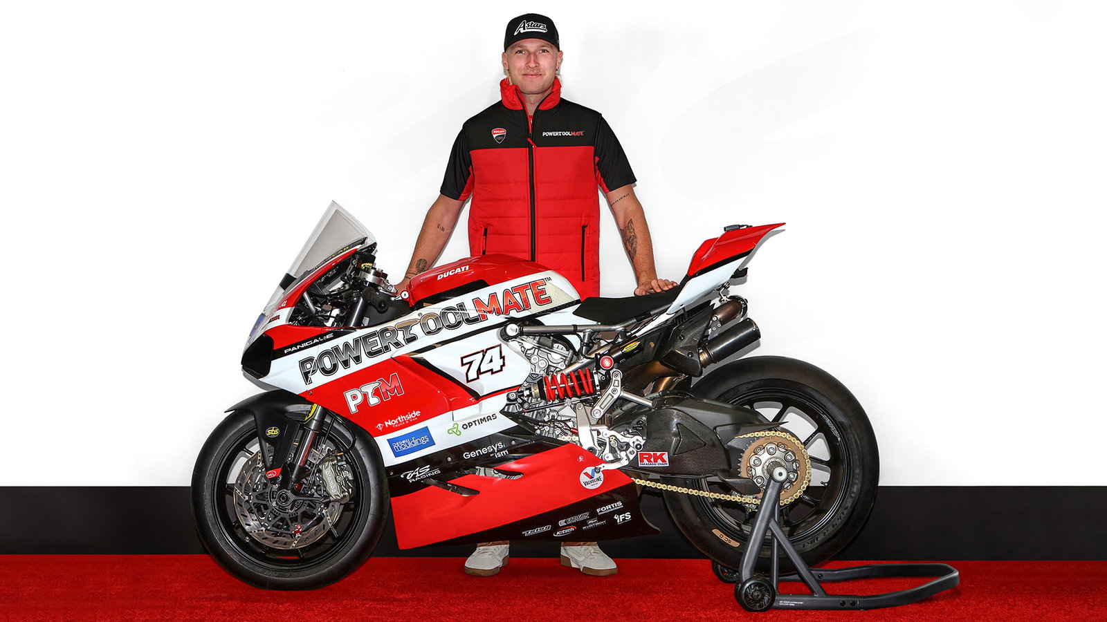 IoM TT Testing Injury for Honda Road Racer Nathan Harrison